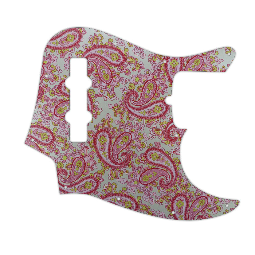 Jazz Bass Pickguard - Paisley – The Pickguard Shop