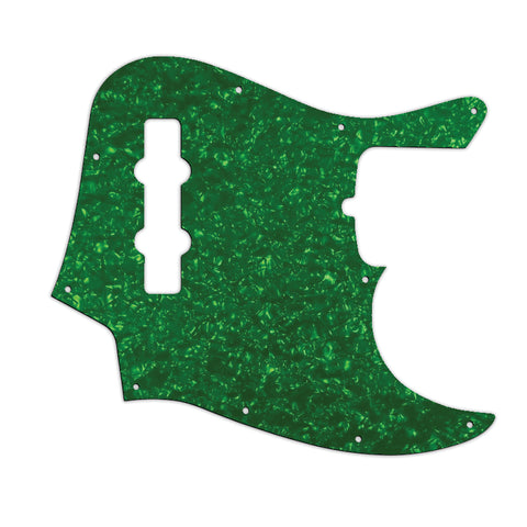 Jazz Bass Pickguard - Pearloid & Shell