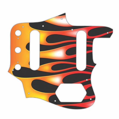 Jaguar Pickguard - Custom Art