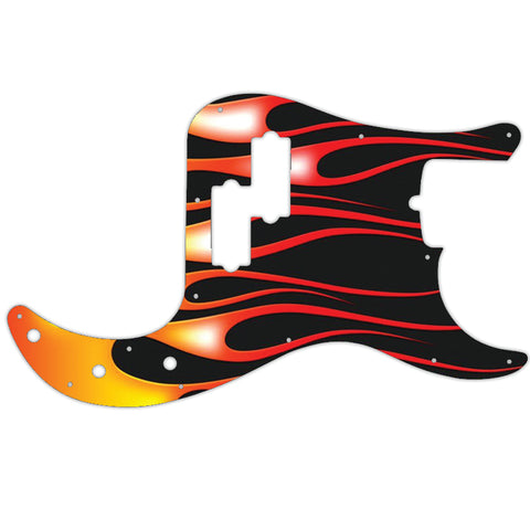 Precision Bass Pickguard - Custom Art