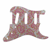 Stratocaster Pickguard - Paisley