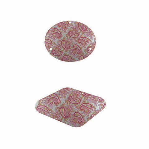 Les Paul Backplate Set - Paisley