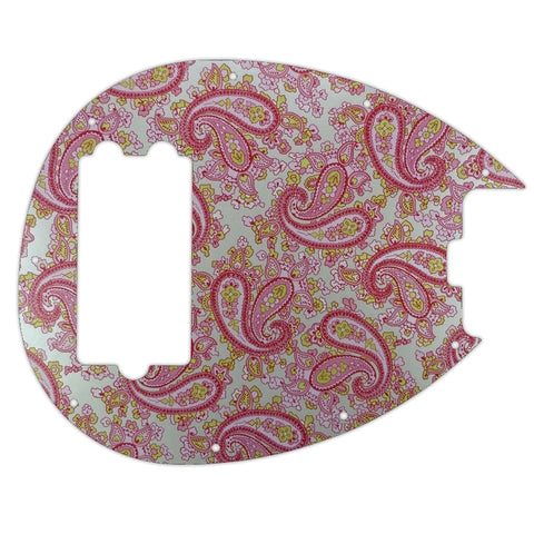 Sterling Bass Pickguard - Paisley