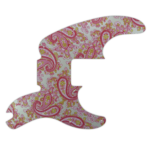 Telecaster Bass Pickguard - Paisley